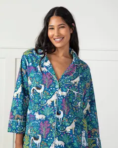 Must Love Dogs - Sleep Shirt - Indigo