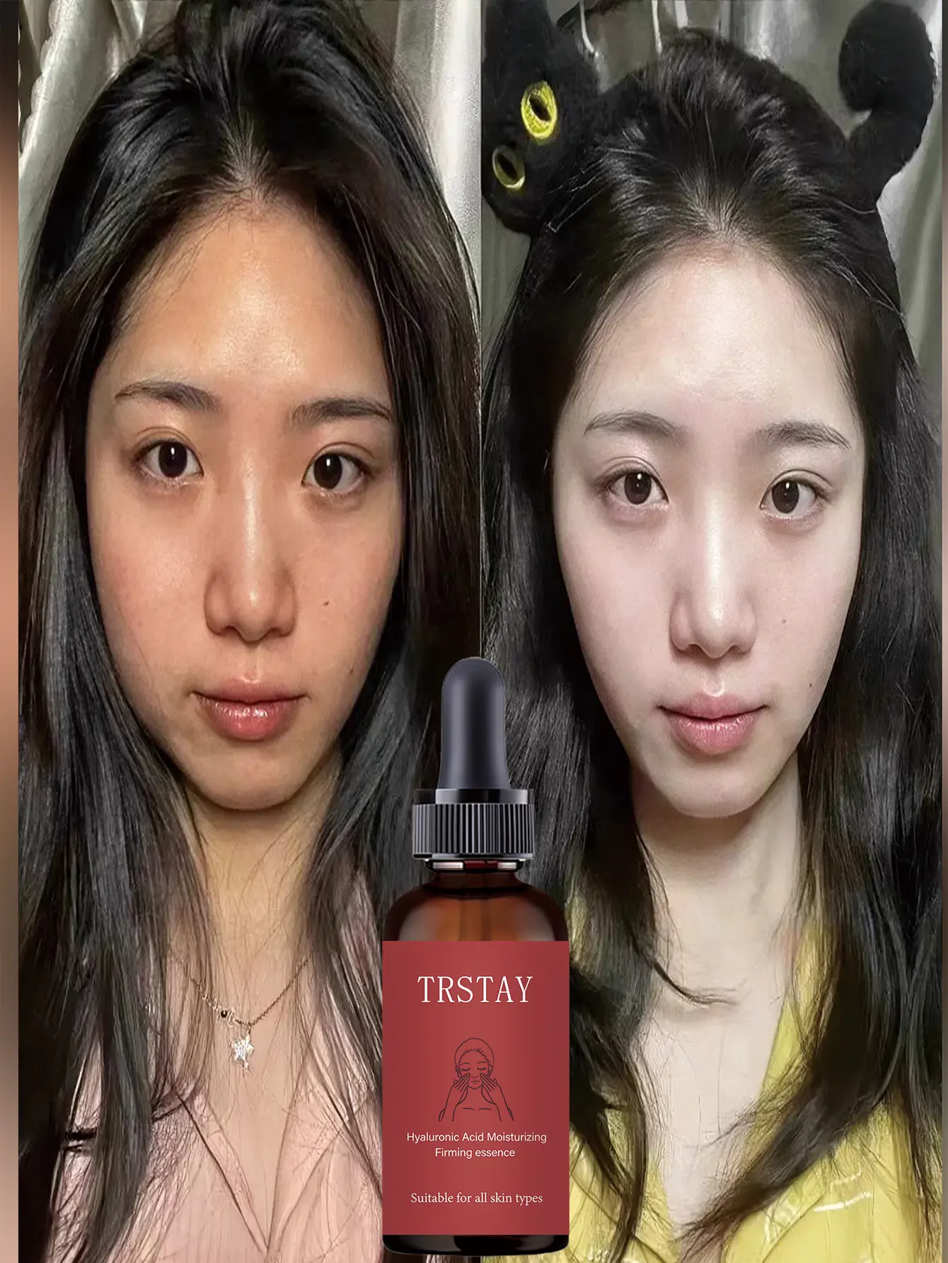 50ml Hydrating Facial Serum with Hyaluronic Acid & Botanical Extracts, Refreshing Non-Greasy, Smooth Soft Skin, for Daily Use Skincare (Serums & Essences)