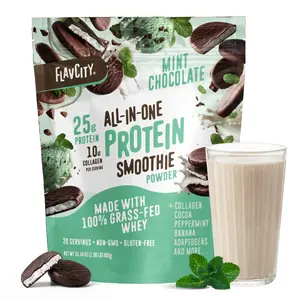 Mint Chocolate Protein Smoothie