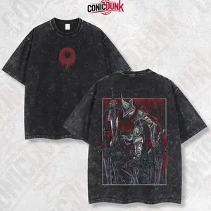 [Collection] Grim Gael - Nameless King - Artorias - Abyss Watchers Dark Souls Retro Limited Vintage Lightweight Cotton Washed Tee with Full Size QSZ