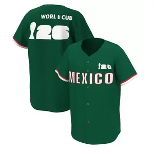 Green Graphic Baseball Jersey for Men and Women, Button-Up Casual Sports Shirt, Short Sleeve Athletic Top, Vintage Inspired Streetwear for Daily Wear and Outdoor Activities