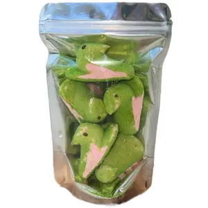 Sour Watermelon Freeze Dried Chicks - Surfside Freeze-Dried with Sour Watermelon Flavor, Crunchy Texture, Sweet Favorite Dessert