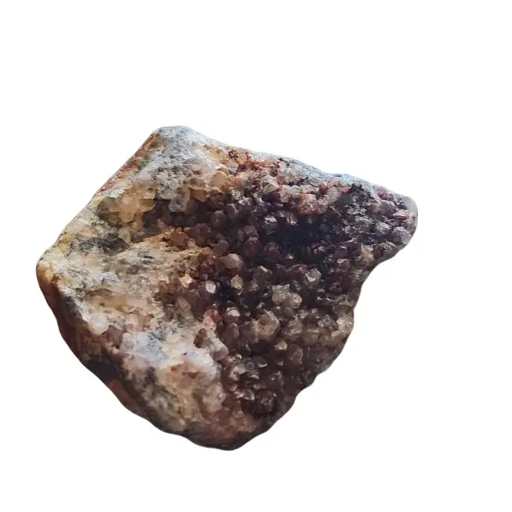 Red Druzy Crystal Cluster with Sparkling Coverage – Arizona