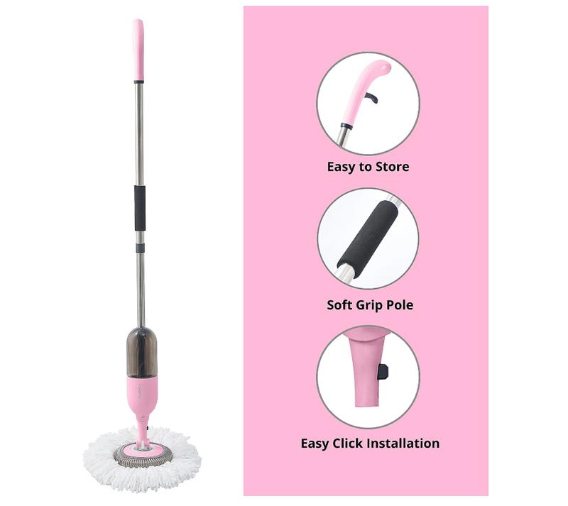 True & Tidy SPRAY-360 Clean Everywhere Spray Mop Kit