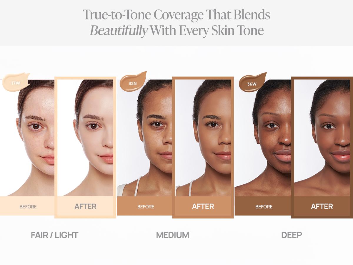 Banila Co Covericious Ultimate Cover Cushion | Up to 100HR Long-Wear Foundation | 20 Shades for All Skin Tones | Matte & Lightweight Finish | Korean Cushion Foundation Concealer Coverage