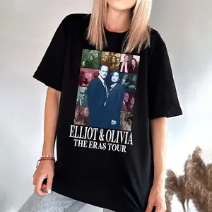 Elliot Stabler And Olivia Benson Tour Shirt - Elliot and Olivia Hoodie-SVU Sweatshirt-Law and Order Special Doodle-90s Movie Shirt-Law And Order Movie Shirt-Vintage SVU Fan Apparel-Iconic Law and Order Merch-Gift for Law And Order Fans
