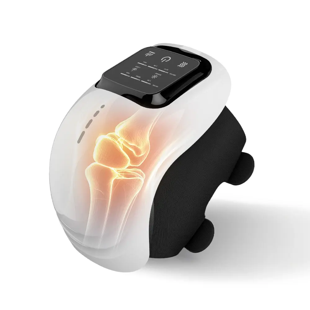 3-in-1 Battery-Powered Knee Pain Relief Massager, Portable Rechargeable with Soothing Heat Therapy, Ideal for Body Relaxation, Father's Day Dad Relaxing Gift Choice, Father's Day Gifts
