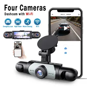 Upgrade Version 2k Ultra HD Car Dash Cam with WiFi, Optional Memory Card, Multi-Function Vehicle Recorder, High Definition Video Capture, Automotive Dashcam, HD Driving Recorder