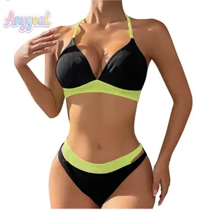 ANYGOAL Women Girls Two Piece Bathing Suits Push Up Bikini Set Halter Swimsuit Swimming C High-Elasticity UnderwireSwimsuit affordable swimsuits swimsuits bikinis swimsuits 2026 women summervibes,bikini,vacation swimwear for women,bikinis