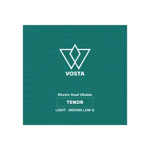 Vosta Electric Tenor Ukulele Steel Strings - LIGHT LOW G