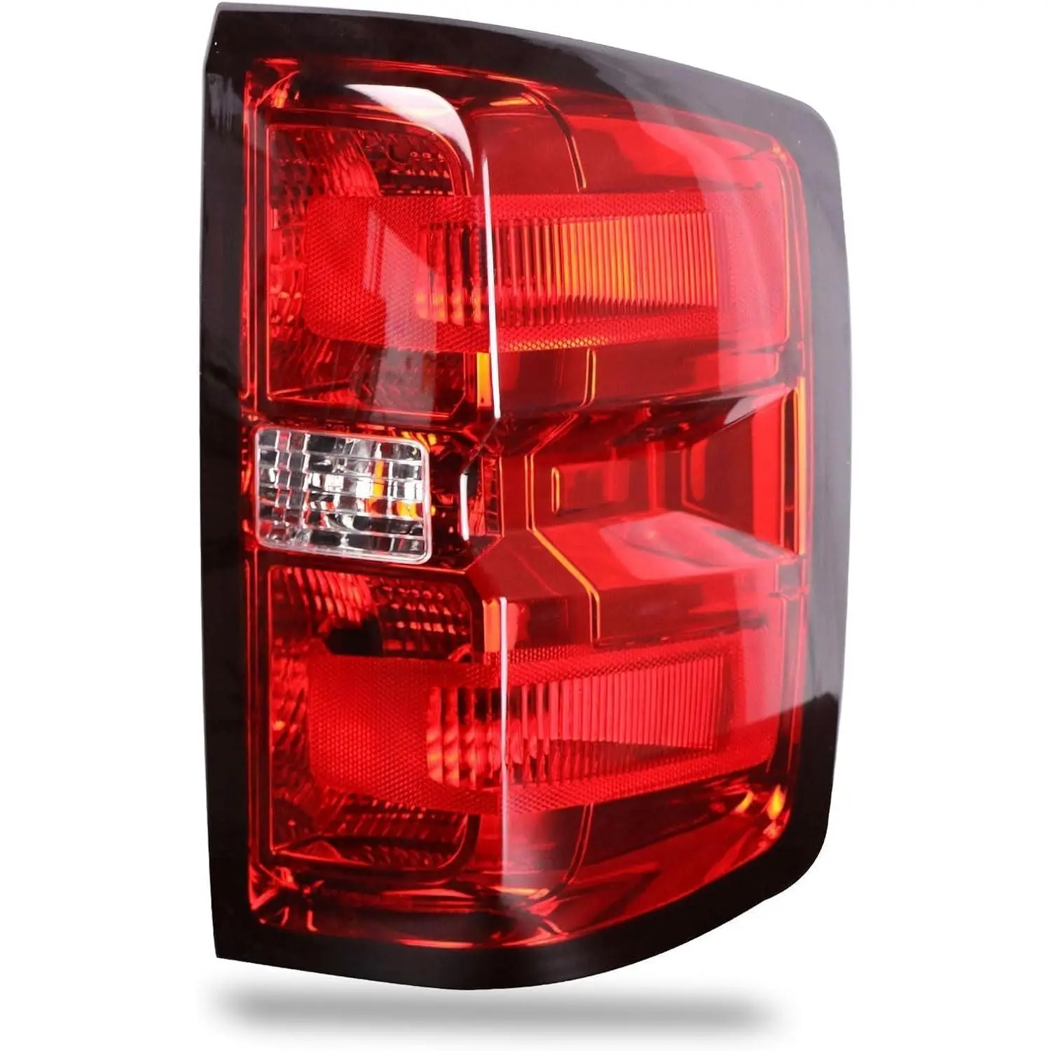 Right Passenger Side Halogen Replacement Tail Light with Brake Signal for 2014-2019 Chevrolet Silverado 1500/2500 HD, 2014-2019 GMC Sierra 3500 HD Trucks, OE Part #23141275 Vehicle Light