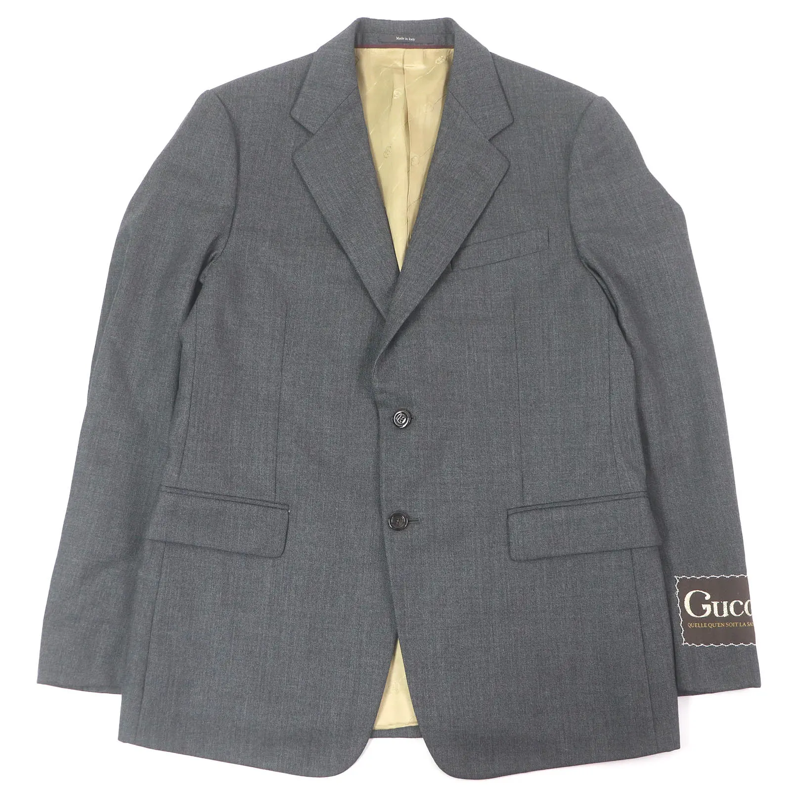 Pre-owned GUCCI Others Small Leather Goods Blazer Wool Tailored Jacket