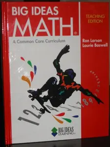 USED Book - Big Ideas Math (Red) Teaching Edition by big ideas learning (Unknown) - english