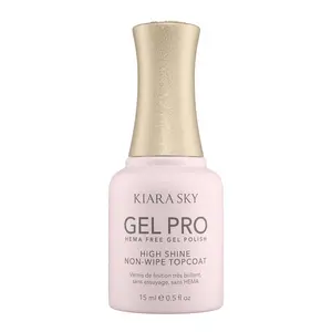 Gel-Pro HEMA-Free High-Shine Non-Wipe TopCoat Gel-Pro HEMA-Free High-Shine Non-Wipe TopCoat