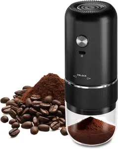 Portable Electric Coffee Grinder – USB‑C wireless charging, adjustable from fine espresso to coarse French press. Just tap, grind, and enjoy fresh coffee anywhere – at home, the office, or on your next camping trip.