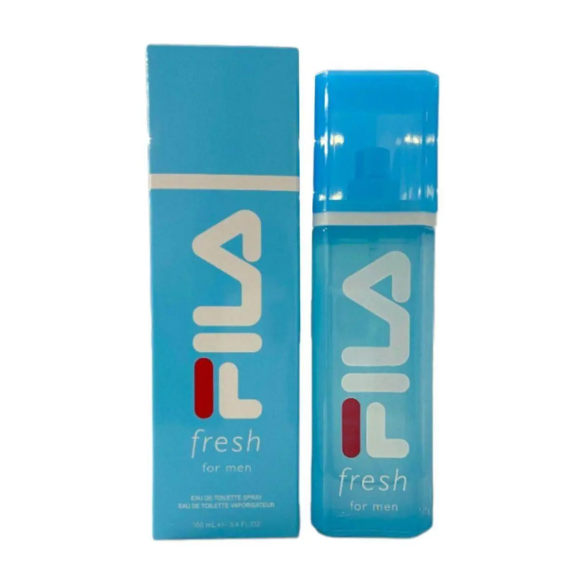 FILA Men's Oriental Woody Spicy Eau de Toilette (EDT) - 3.4 fl oz (3-3.9 fl oz Range) Atomizer, Rich Scent, Bergamot Mix, Pepper Sage, Soft Clean Notes, Spray-On Formula, New Box Packaging, Woody Spicy Fragrance, Scented Cologne, Soft Clean Fragrance, Sig
