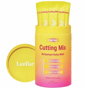 LeeFar Cutting Drink Mix OD–| Strawberry Açaí Flavor – 30 Servings