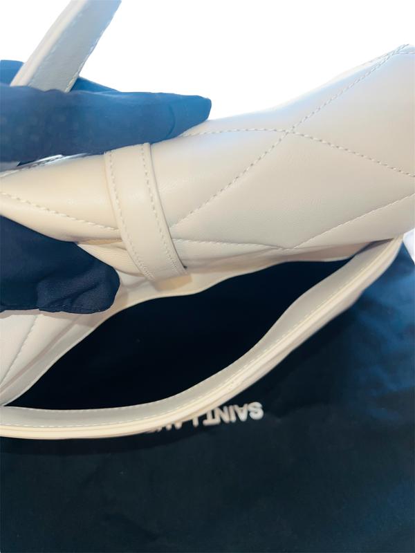 Pre-owned italy Shoulder Bags YSL le 57 quilted shoulder bag women lamb skin