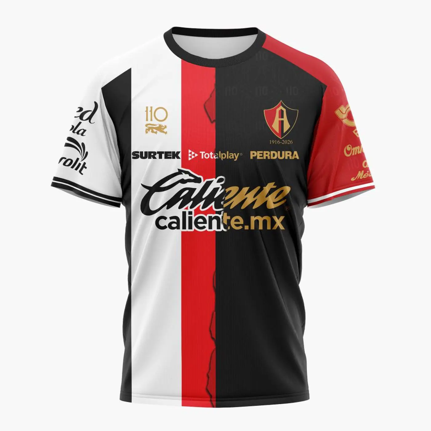 LIGA MX Atlas F.C Personalized 2026-2027 110th Anniversary Home Mix Away Design
