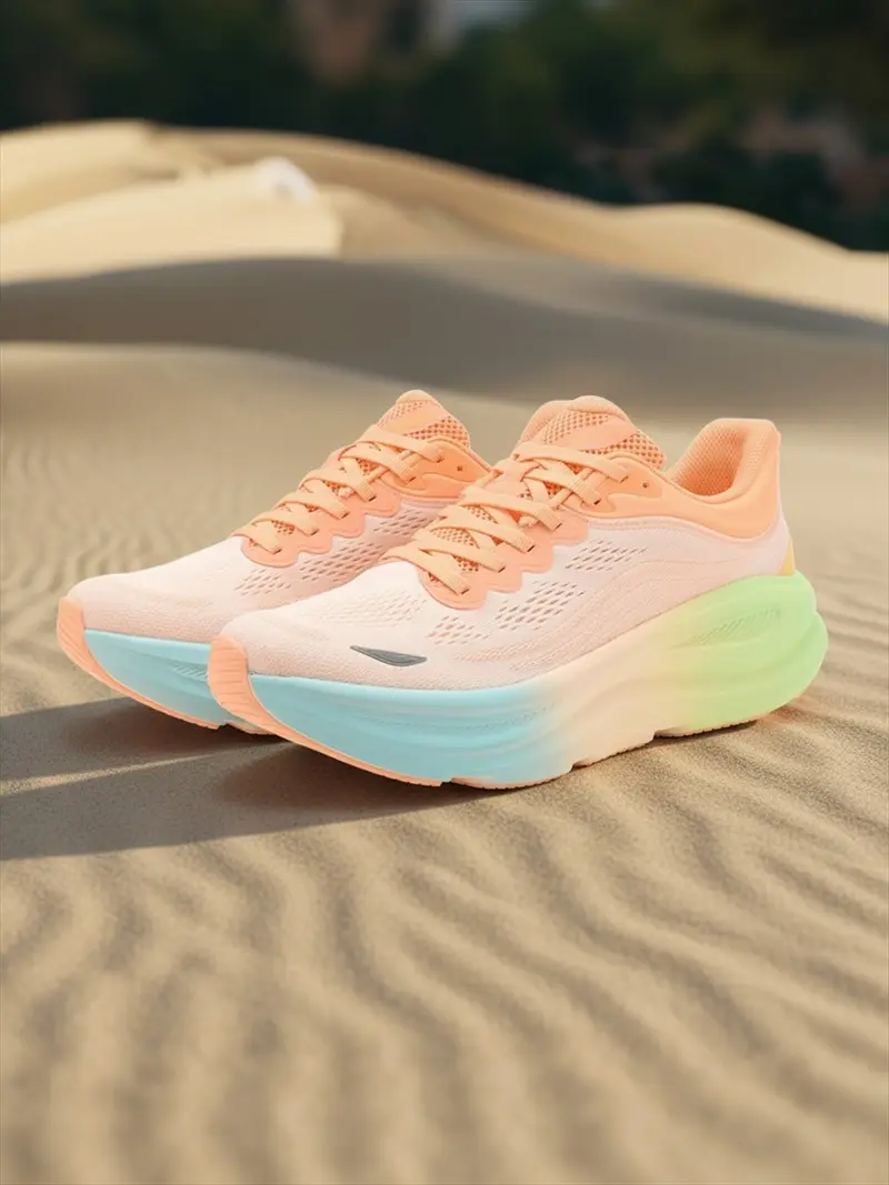 Men Women Casual Fitness Athletic Gym Sneakers Breathable  display picture 3