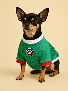 Dog Soccer Jersey Shirt – Pet Football Outfit for Game Day, Comfortable Sports Style Apparel for Dogs