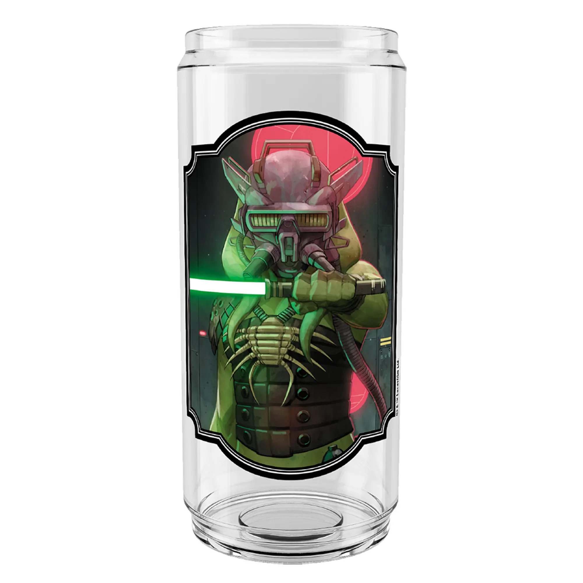 Star Wars The High Republic Printed Twi'lek Poster Plastic Tumbler, Reusable Tritan Can-Shaped Washable Drinkware Cup