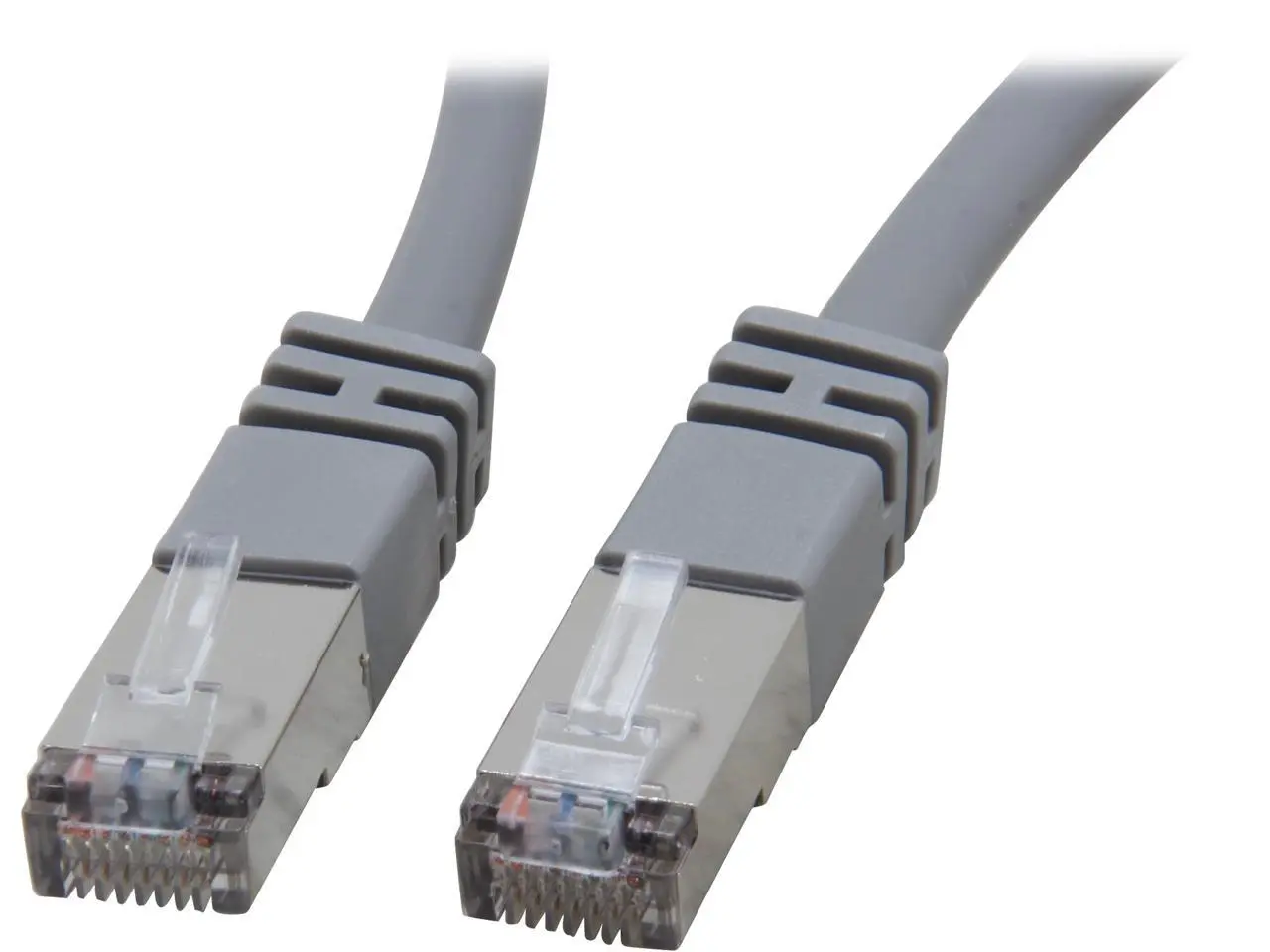 C2G 27260 Cat5e Cable - Snagless Shielded Ethernet Network Patch Cable, Gray (14 Feet, 4.26 Meters)