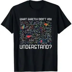 Physics Formulas Funny Science Geek Gift Physics T-Shirt