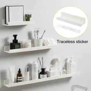 Acrylic Bathroom Shelf Wall Mounted Corner Shelf for Kitchen Condiment Bottle Shower Skincare Organizer BTriangular Storage Rack
