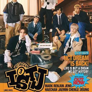 NCT DREAM ISTJ 3rd Album ( INTROVERT Ver. +First Press Folded Poster