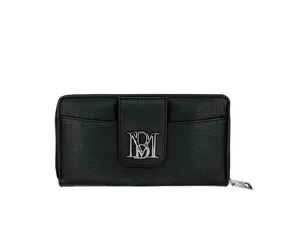 BADGLEY MISCHKA BLACK LONG WALLET