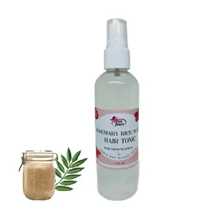 Rosemary Rice Water Hair Tonic - Herbal Formula for Hair Growth natural hibiscus deep conditioning