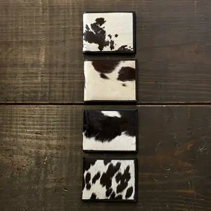 Cowhide Wallet - Authentic Leather Design with Unique Patterns and Durable Construction