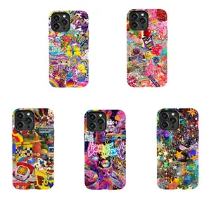 90s Nostalgia Lisa Frank & Candy Collage Phone Cases for ,Suitable for iPhone 17/16/15/14/13/12/11 Pro Max/Plusand Samsung Galaxy S23-25