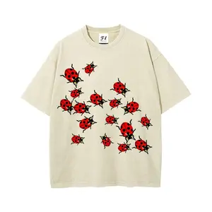 Ladybugs Unisex Vintage Washed Tee