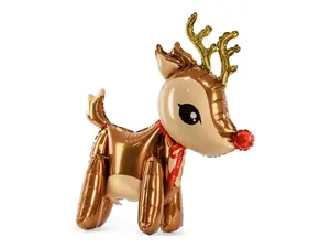 25" Reindeer Mylar Balloon