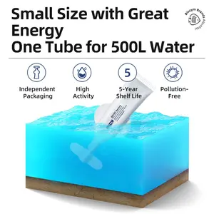 Biozym Nitrifying Bacteria Aquarium Digestive Liquid Water Purifier, Nitrifying Bacteria for Fish Tank, Shrimp Tank, Plant Tank