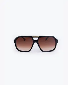 JARON Onyx Black Matte Sunglasses with Gradient Polarized Lenses Scratch Resistant for Bold City to Beach Style UV400 Protection