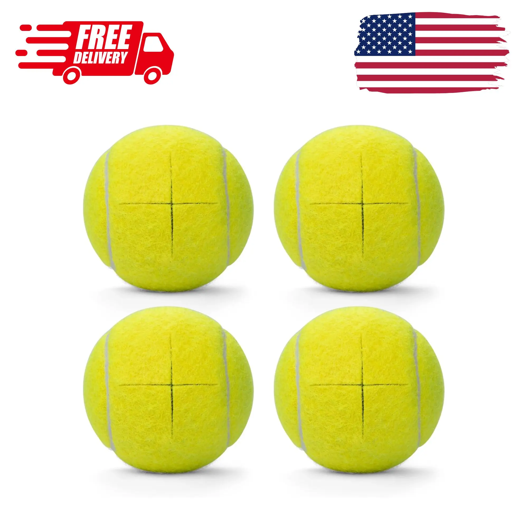 Walker Tennis Balls Precut Tennis Balls for Walkers 4PCS