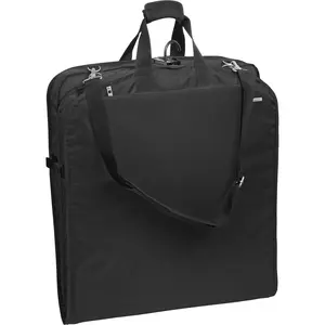 WallyBags 42" Premium Travel Garment Bag With Shoulder Strap