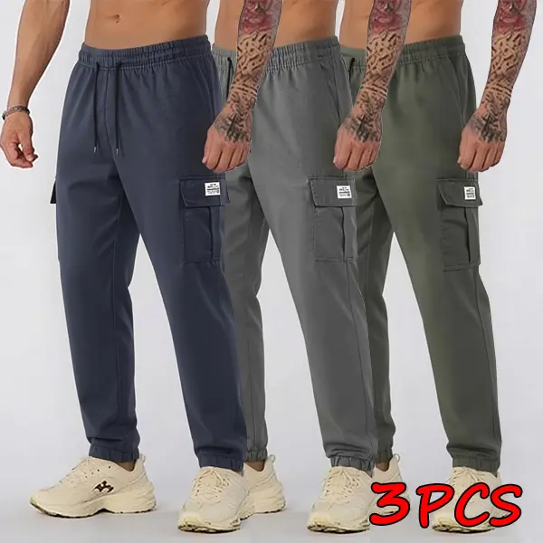 Dark Blue + Light Gray + Army Green