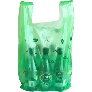 T-shirt Biodegradable Green Plastic Bag (120 ct.) Small Can Liners Thank You Grocery Shooping Size Doggy Poop Bags Compatible with Arm & Hammer Swivel Bin & Rake pooper scooper Multipurpose Bags