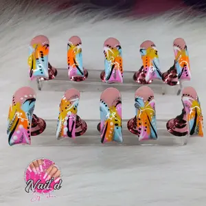 Hoochie Mama Curved Press On Nail