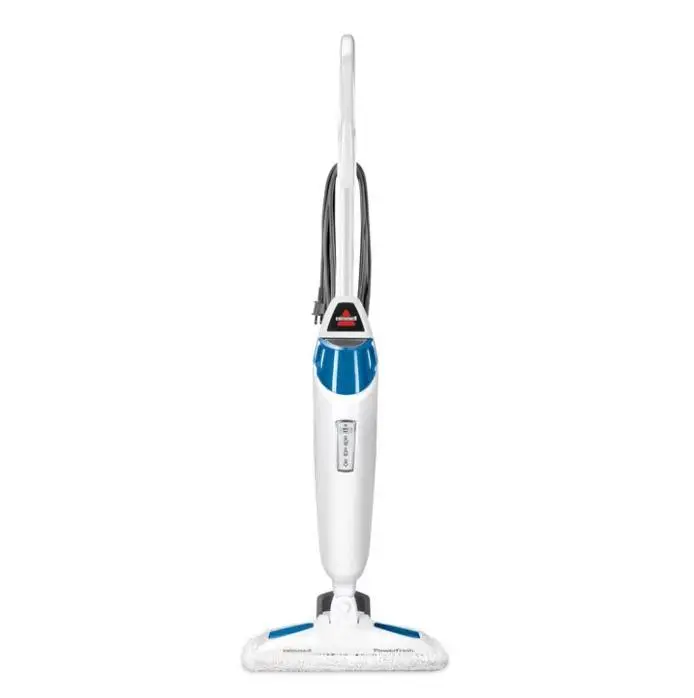 BISSELL PowerFresh Scrubbing and Sanitizing Steam Mop 19405 & Bissell PowerFresh Home Cleaning Kit with 2 Steam Mop Pads and 4 Fragrance Discs