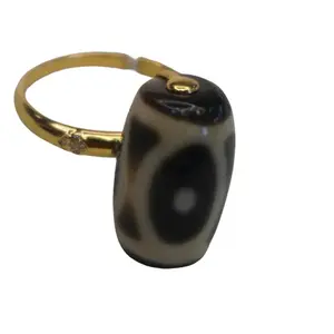 Dzi Gold Ring