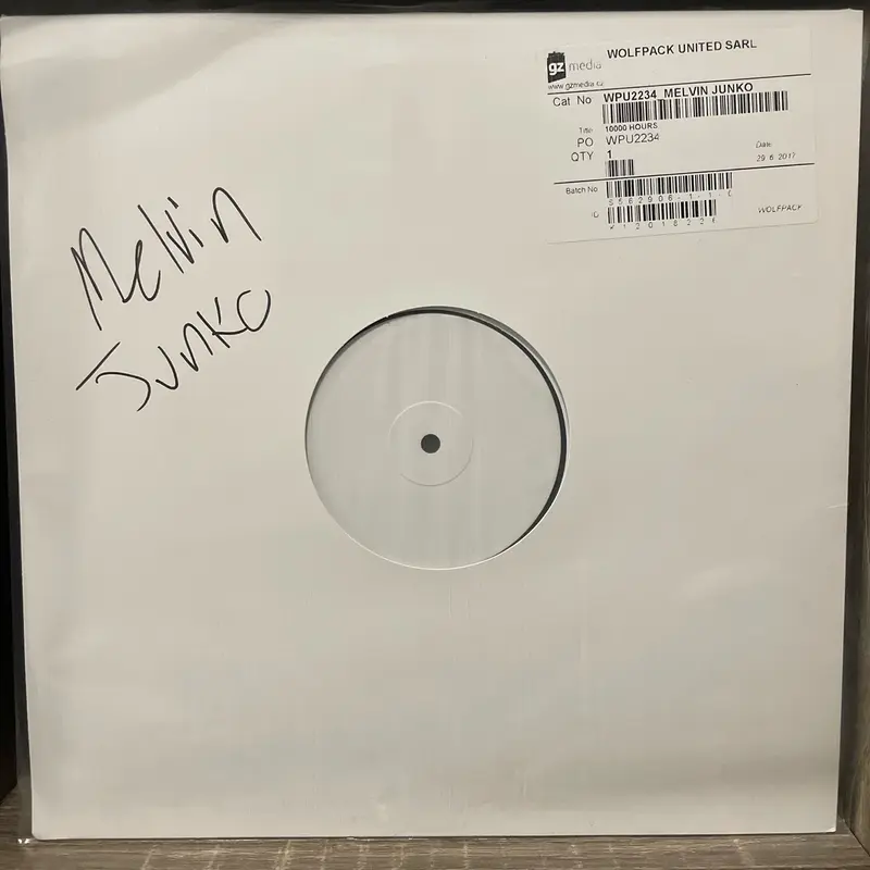 Signed 10,000 Hours Test Pressing Vinyl