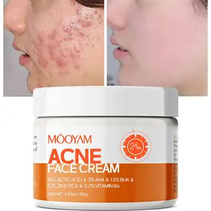 MOOYAM Acne Scar Treatment Cream 50ml Centella & Snail Repair Cream Post-Acne Marks Removal Acne&Pimple Treatment Fragrance Free Paraben Free Skincare Salicylic Skin Repair Sensitive Teens free skincare