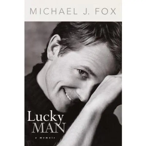 Used English Book - Lucky Man (Random House Large Print Hardcover) by Michael J. Fox - Fans of the Author Item, Gift for Parkinson's Patients, Proceeds to His Foundation, Fans Of Michael J. Fox