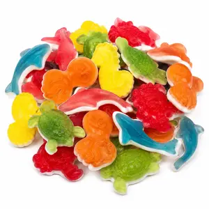 Ocean Creatures Gummy Candy | 16 oz (1 LB) Bag of Gummies | Soft & Chewy | Bulk Candy
