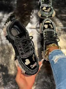 New Women's Streetwear Casual Sneakers, Fabric Upper, Rubber Sole, Low Top, Plain Pattern, All Seasons, Simple Style